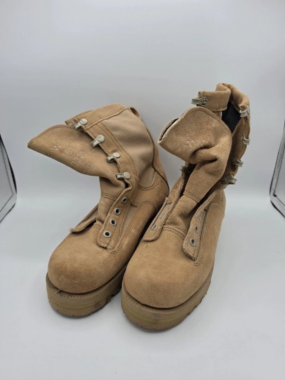 Wellco Military 223 81 03d0320 101335 Lace Up Combat Boots Size 2.5W NWOT
